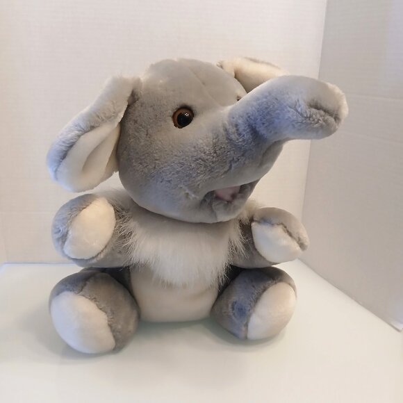 Vintage Circus Circus Las Vegas Reno Hotel Elephant Plush Stuffed Animal 15 - Picture 1 of 8